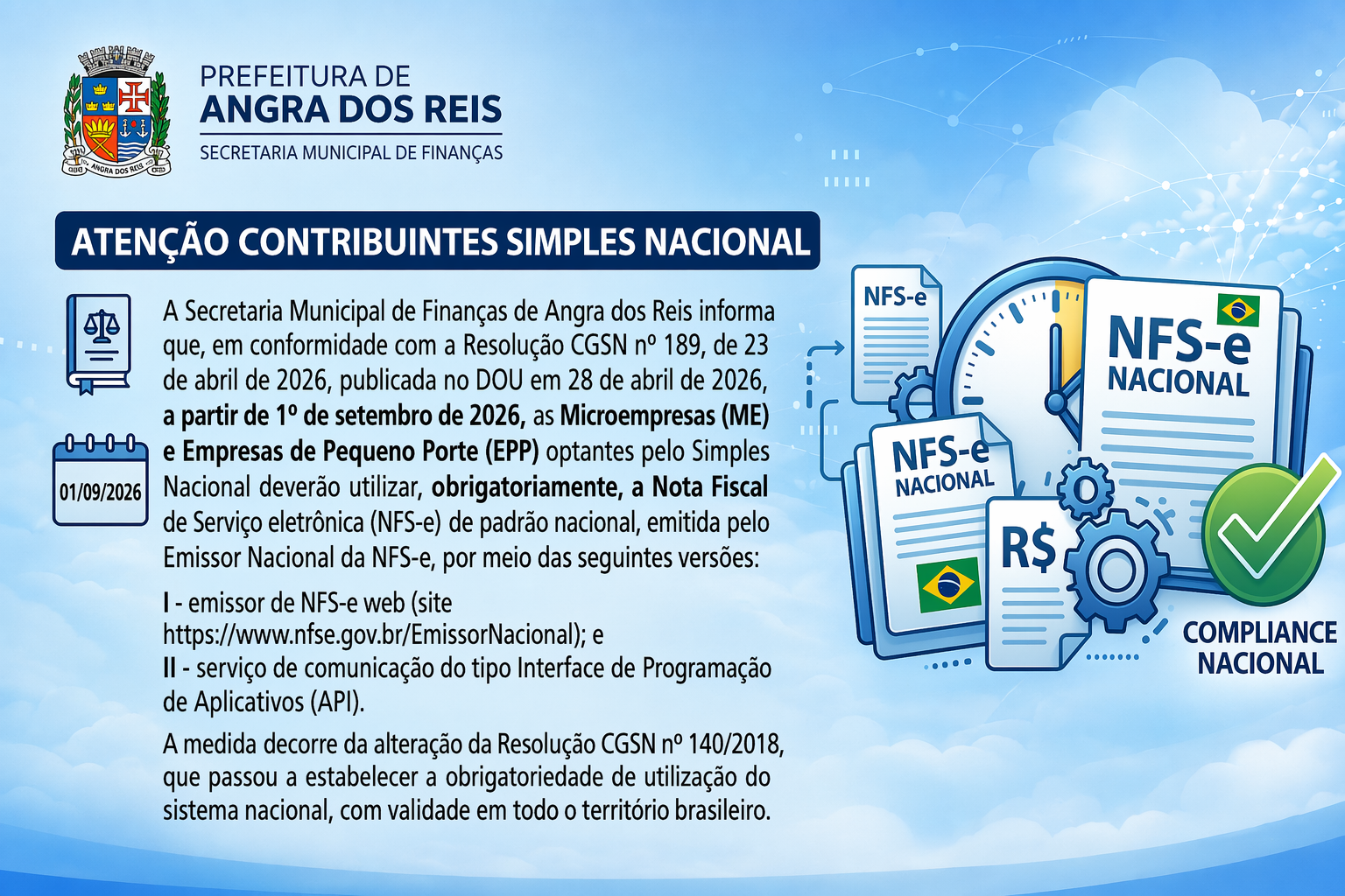 Emissão de NFS-e por Simples Nacional